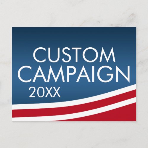 Create Your Own Election Design Postcard
