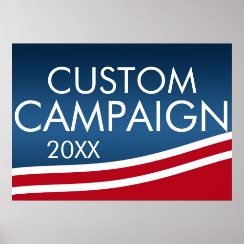 Create Your Own Election Design Poster