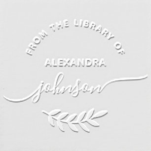 Create Your Own Elegant Custom Name Library  Embosser