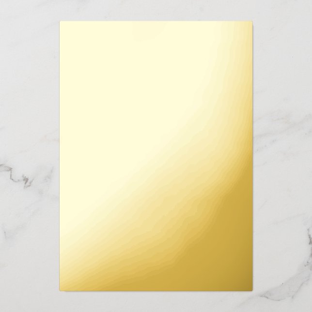 Create Your Own elegant dark gray Foil Holiday Card (Front)