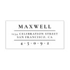 Create Your Own Elegant Family Name Return Address