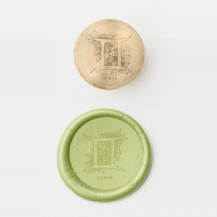 Create Your Own Elegant Gemini Zodiac Wax Seal Stamp