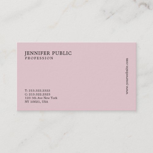 Create Your Own Elegant Modern Professional Design Business Card