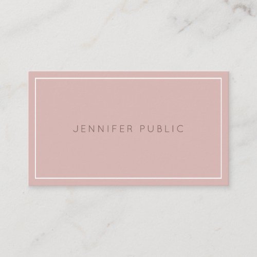 Create Your Own Elegant Modern Professional Simple Business Card