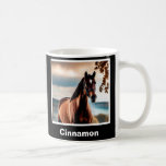 Create Your Own Elegant Personalized Horse Photo Coffee Mug at Zazzle