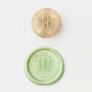 Create Your Own Elegant Virgo Zodiac Wax Seal Stamp