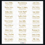 Create Your Own Elegant Wedding Guest Address Sticker<br><div class="desc">Create Your Own Personalized Elegant Wedding Guest Address Sticker Labels. Enter up to 27 guests addresses. Please double check all text before adding it to your cart. For further customization, please click the "customize further" link and use the design tool to modify this template. Personalize further , if desired, for...</div>