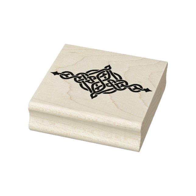 Create Your Own Eliptical Celtic Knot Rubber Stamp (Stamp)
