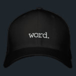 create your own. embroidered baseball hat<br><div class="desc">dirtyword.net - dirty,  funny,  offensive,  rude,  and obnoxious shirts and more.</div>