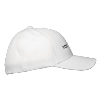 Create Your Own Embroidered Basic Flexfit Wool Cap | Zazzle