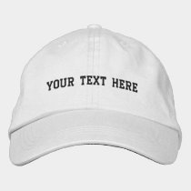Create Your Own Embroidered Hat