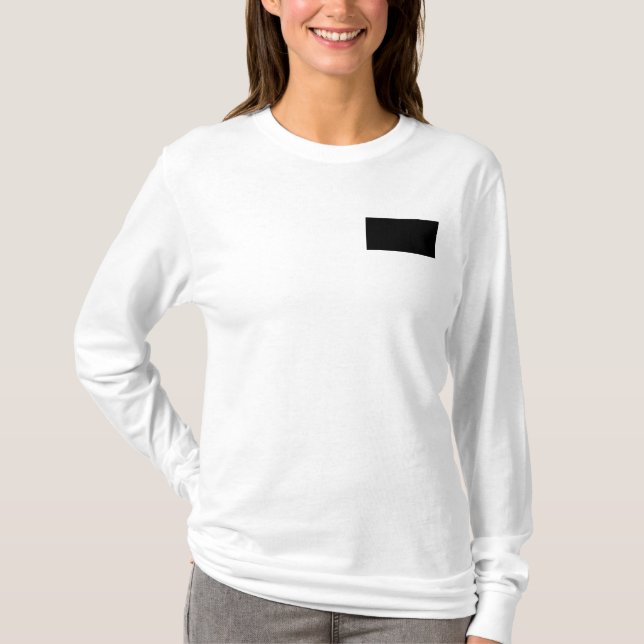 Create Your Own Embroidered Long Sleeve T-Shirt (Front)
