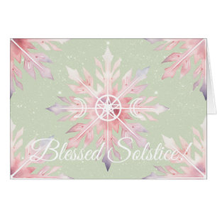 Create Your Own Enchanted Winter Mandala Snowflake Cards