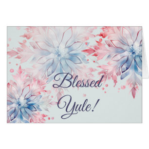 Create Your Own Enchanting Solstice Snowflakes Cards