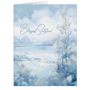 Create Your Own Enchanting Winter Scenic Floral Cards