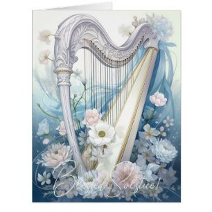 Create Your Own Enchanting Winter Solstice Harp Cards