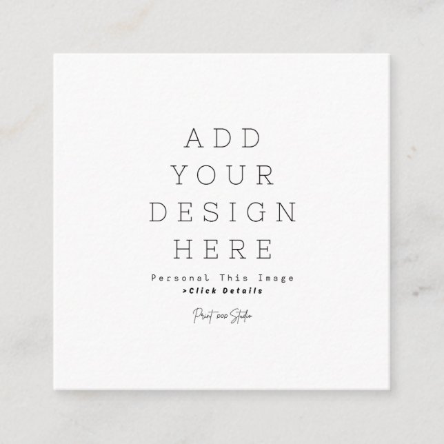 Create Your Own  Enclosure Card (Front)