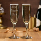 Create Your Own Engraved Champagne Flute