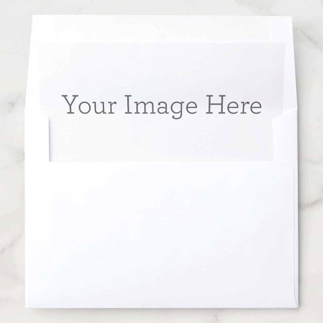 Create Your Own Envelope Liner Zazzle