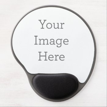 Create Your Own Ergonomic Gel Mouse Pad by zazzle_templates at Zazzle