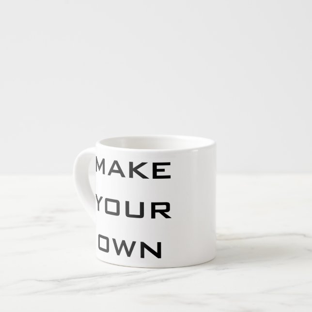Create Your Own Espresso Cup (Front Left)