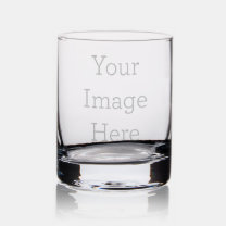 Create Your Own Etched Whiskey Rocks Glass