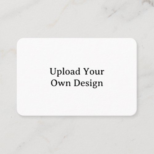 Create Your Own Euro Rounded 3.346" x 2.165" Discount Card