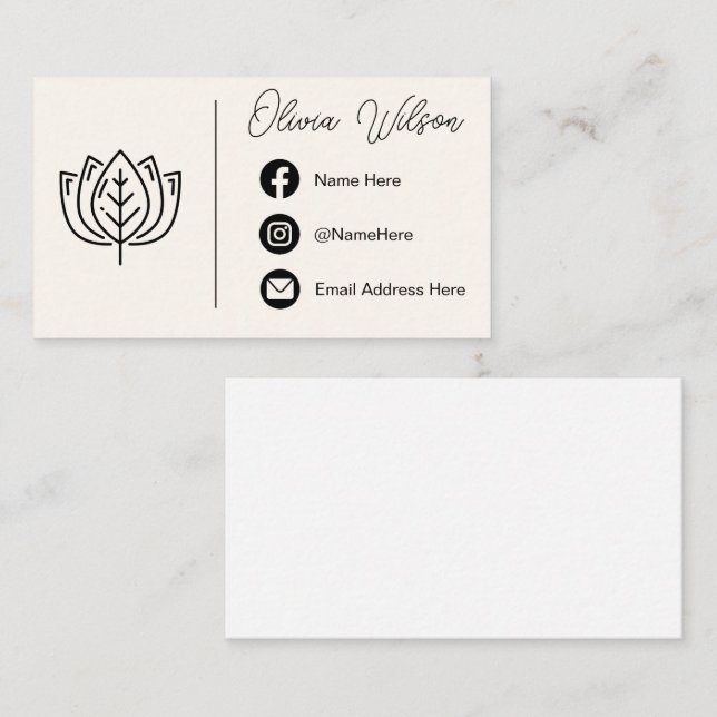  Create Your Own European Sized Business Cards (Front/Back)