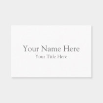 Create Your Own European Sized Business Cards