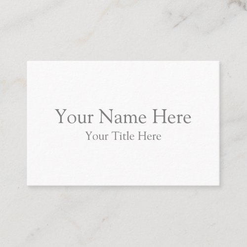 Create Your Own European Sized Business Cards
