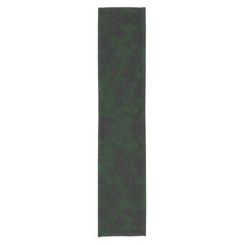 Create Your Own _ Extra Dark Grunge Texture Green Short Table Runner