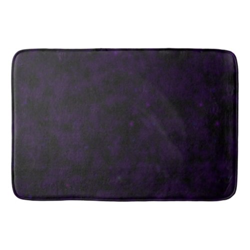 Create Your Own _ Extra Dark Grunge Texture Purple Bath Mat