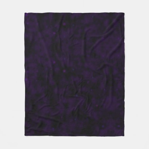 Create Your Own _ Extra Dark Grunge Texture Purple Fleece Blanket