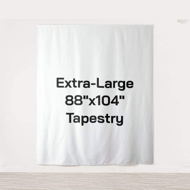 Create Your Own Extra-Large 88"x104" Tapestry (Front)