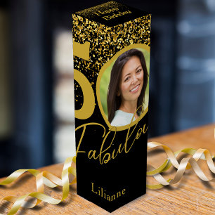 Create Your Own Fabulous Birthday Photo Wine Box