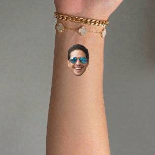 Create Your Own Face Tattoos, Personalized Photo  Temporary Tattoos