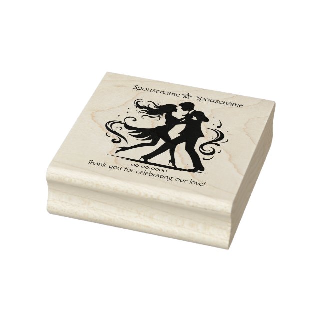 Create Your Own Fairy Dance Handfasting Thank You Rubber Stamp (Stamp)