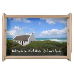 Create your own family beach house photo serving tray