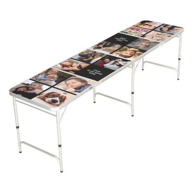 Create Your Own Family Game Beer Pong Table (Angled)