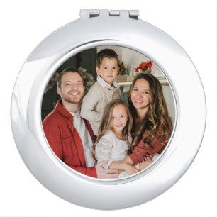 Create Your Own Family Memory Picture Photo Compact Mirror