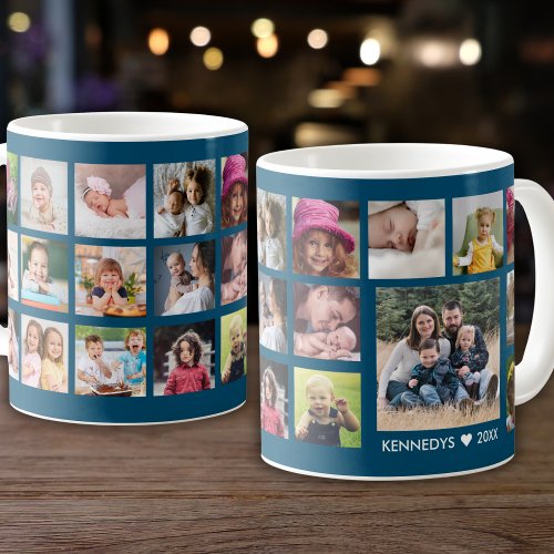 Create Your Own Family Name 22 Photo Collage  