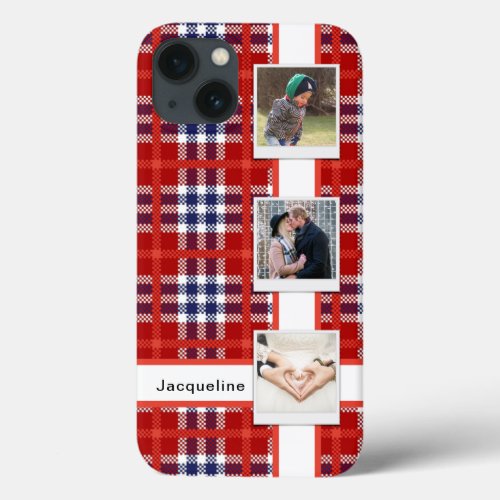 Create Your Own Family Or Pet Photo Collage iPhone 13 Case
