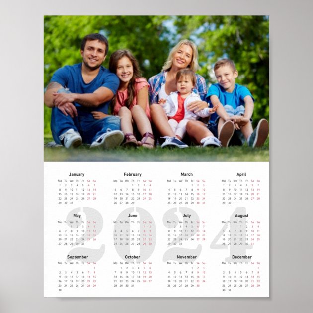 Create Your Own Family Photo 2024 Poster Calendar Zazzle   Create Your Own Family Photo 2024 Poster Calendar R01414b4dcb4a41fa9a12994784ee6dd0 Wva 8byvr 630 