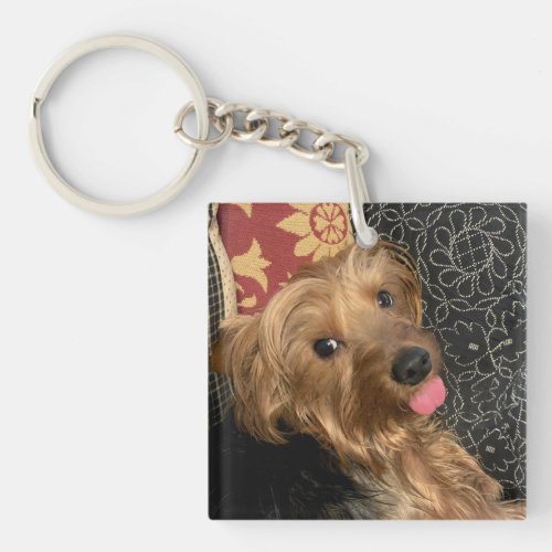 Create Your Own Family Photo Baby Wedding Pet Keychain