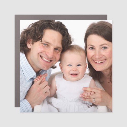 Create Your Own Family Photo Car Magnet