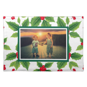 Create your own family photo Christmas Cloth Placemat