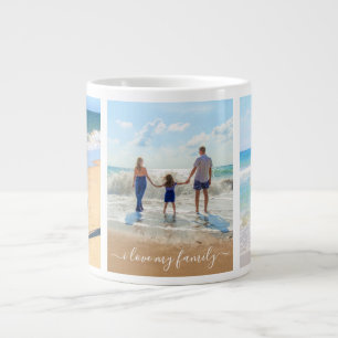 Create Your Own Family Photo Collage Coffee Mug