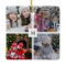 Create your own family photo collage monogrammed