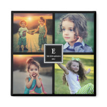 Create your own family photo collage monogrammed magnet Create your own family photo collage monogrammed magnet