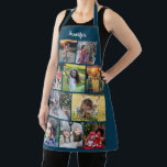Create your own family photo collage name apron<br><div class="desc">Create your own family photo collage name black Apron 
You can personalize it and add your most beautiful photos and name.</div>